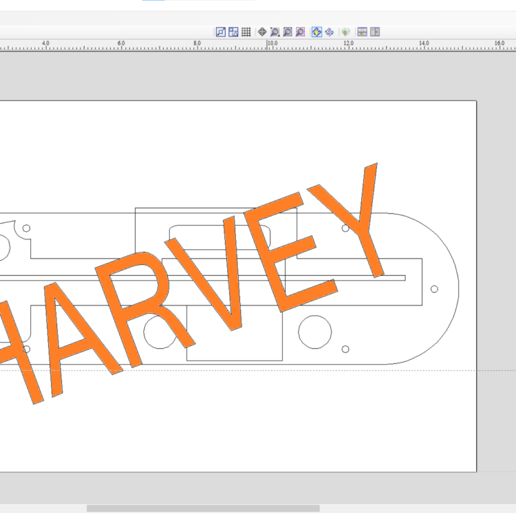Harvey Alpha Table Saw Zero Clearance Insert Hardwood Silentmars